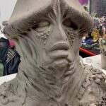 Cig Neutron Instagram - Todays progress on the D*ck Pixie fungus fairy face for our upcoming crowdfunding pitch video for mine and @rannieaugogo ‘s cult anthology @bizarroaugogo had an incredible stream and was showered with appreciation. Thank you all so much for the donations and for buying one of my daemon masks which are still available link in bio, you have no idea how much your support helps allow me to keep creating. This song I wrote for a musical I hope to make one day. Cause one thing is for sure, this earth really needs those f*ckin middle notes.🌈🕉❤️‍🔥#irreverentism #makeup #practicalfx #fantasy #fairy #mushroom #pixie #makeup #makeupfx