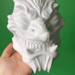 Cig Neutron Instagram - Finally have my Daemon mask available in blank white castings, follow the link in my bio to get your very own! And then send me pictures of what you do with it so I can share with everyone! I’m gonna feature them on my IG! #art #daemon #mask #sculpture #tengu #oni
