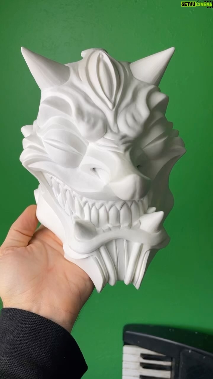 Cig Neutron Instagram - Finally have my Daemon mask available in blank white castings, follow the link in my bio to get your very own! And then send me pictures of what you do with it so I can share with everyone! I’m gonna feature them on my IG! #art #daemon #mask #sculpture #tengu #oni