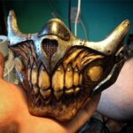 Cig Neutron Instagram - I made this 7 years ago for @rannieaugogo to wear at SDCC for her Immortan Joann #cosplay it’s all latex and poly foam and I’m still super proud of it. @createxcolors makes some incredible water based automotive metallics you can use on latex. #madmax #furyroad #madmaxfuryroad #immortanjoe #immortanjoecosplay #sdcc