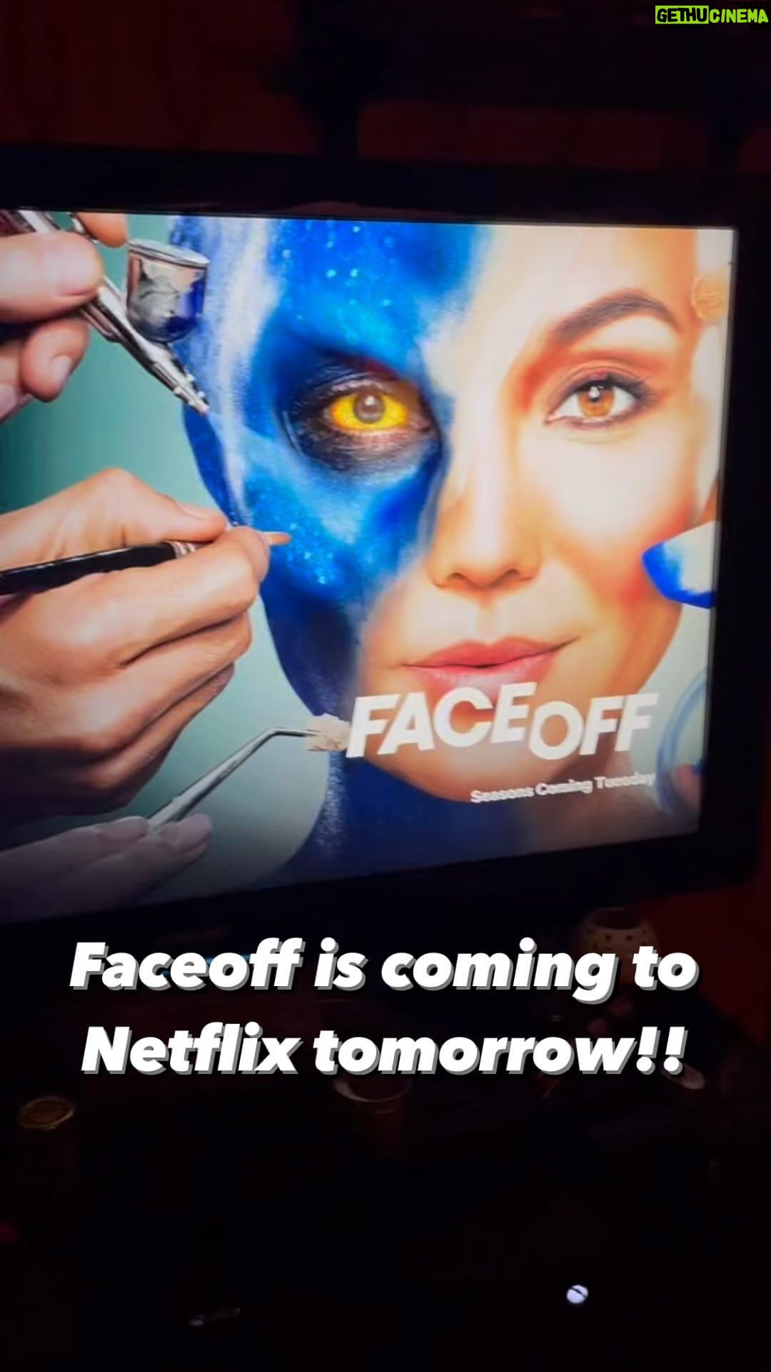 Cig Neutron - 3.8K Likes - I just saw that Faceoff is coming to @netflix tomorrow!! Stream it and tell everyone ya know! #faceoff #syfy #syfyfaceoff #faceoffsyfy #makeup #specialfx #makeupfx