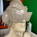 Cig Neutron Instagram – Been getting back to sculpting stuff for @bizarroaugogo on twitch. Here’s the finished Nemontoad helmet. I can’t wait to wear this!! Now just gotta mold it and cast one. The design is inspired by one of my favorite movie posters of all time Psychomania. #sculpture #sculptor #art #traditionalart #mask #helmet #bizarroaugogo