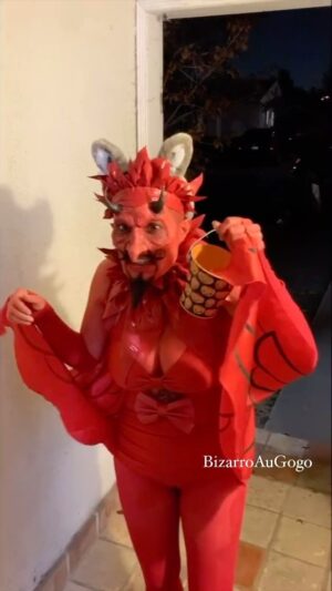 Cig Neutron Instagram - Not today, Satan. #sfxmakeup by @cigneutron #halloween @bizarroaugogo