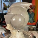 Cig Neutron Instagram – Been getting back to sculpting stuff for @bizarroaugogo on twitch. Here’s the finished Nemontoad helmet. I can’t wait to wear this!! Now just gotta mold it and cast one. The design is inspired by one of my favorite movie posters of all time Psychomania. #sculpture #sculptor #art #traditionalart #mask #helmet #bizarroaugogo