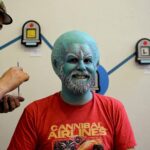 Cig Neutron Instagram – A long time ago @rannieaugogo and I making up @alexpardee using @rbfx appliances. Rannie’s makeup by me. #spfx #alien #makeup #makeupfx #makeupartist #ghost