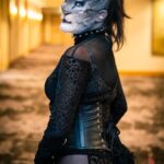 Cig Neutron Instagram - @rannieaugogo and I had the most incredible time at @theofficialdomcon I have such a deep respect for Dommes and the work that they do. Thank you so much @theofficialporcelainmidnight for inviting us, showing us around, and sharing your wisdom with us. Check out episode 116 of Spewtron where I interview Mistress Porcelain. My amazing jacket by @battle.jacket.bill if anyone knows the wonderful photographers IG please tag. #dom #domcon #domconla #battlejacket #cat #pet