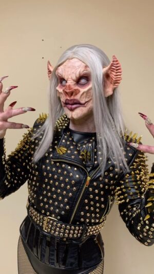 Cig Neutron Instagram - That time I sculpted prosthetics for the @bouletbrothers and their Halfway to Halloween special on @shudder my pal @keltonfx helped me apply on set. Also I casted silicone half masks from the same mold for their radical coffin transformation performance on the Dragula tour. The Boulets are such a profound inspiration to me and I’m incredibly grateful for every opportunity I get to create with them. #dragula #drag #bouletbrothers #bouletbrothersdragula #shudder
