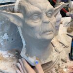 Cig Neutron Instagram – Turning @rannieaugogo into #Yoda for an event. Still a work in progress but I’m already so excited about this. Fun fact I have the album cover of Star Wars and other galactic funk by Meco tattooed on my forearm. #starwars #jedi #babyyoda #yodamemes #starwarsfan #fx #makeupfx #fxmakeup #sculpture #timelapse #scifi #seagulls