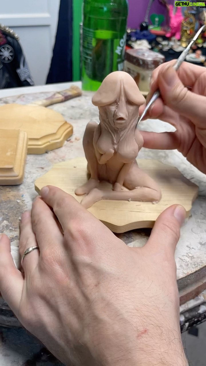 Cig Neutron - 2.4K Likes - Got my twitch channel suspended today for sculpting a d*ck pixie to sell resin casts of. I’m so sick of the state of the internet today. If we don’t start standing up for free expression we are going to repress ourselves out of existence. #art #sculpture #freeexpression #pixie #fairy #fantasy #sculpting #timelapse