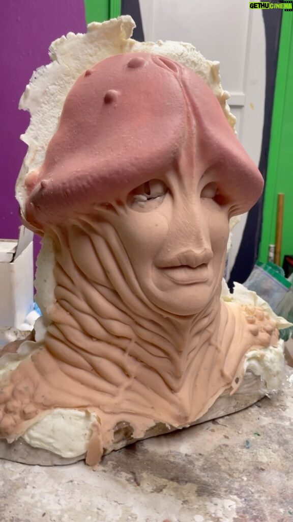 Cig Neutron Instagram - Cast the D*ck pixie mask today and the first cast wasn’t perfect but maybe I can still use it. This is another character for our upcoming @bizarroaugogo the movie crowdfunding pitch! #pixie #silicone #maskmaking #funny #bizarroaugogo #cigneutron #fantasy #fairy #fungus