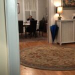 Claire Danes Instagram - Poor Mandy diligently learning his lines as Friday night giddiness claims the crew.