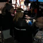 Claire Danes Instagram - You may THINK Carrie’s losing her mind/saving the world, but, in fact, she’s knitting a charming little hat with a detachable pompom. #homelandseason7 #purlgurls