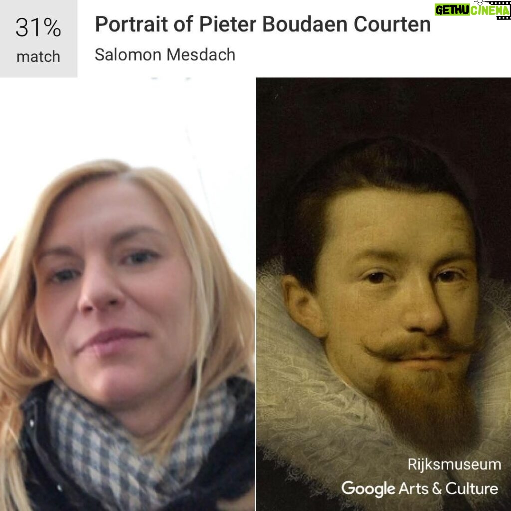 Claire Danes Instagram - I’ve done this, like, 15 times and he keeps coming up. #surrender #googleartsansculture