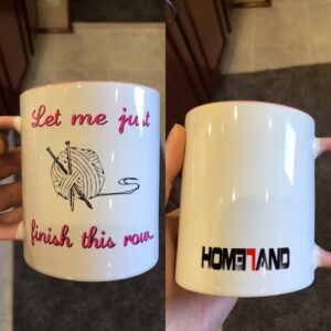 Claire Danes Instagram - This Xmas gift made me VERY happy, because, yes, I do, in fact, knit and mug for a living. 🙏, @theresapic and all my other #purlgurls