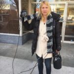 Claire Danes Instagram - I have not posted for a while. This is why. #mynameisclairedanesandiamaknitoholic
