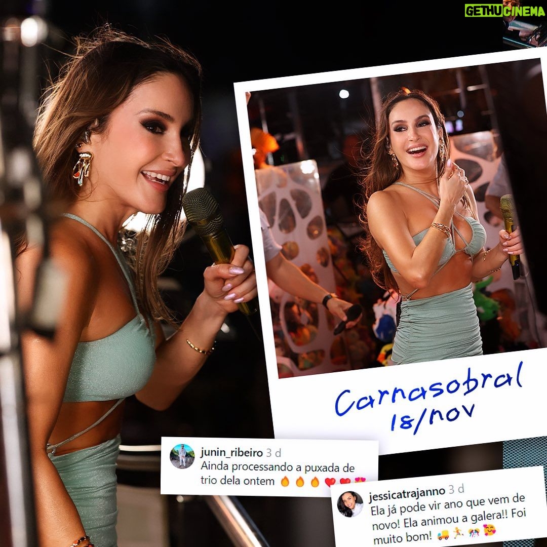Claudia Leitte Instagram - Ah, Carnasobral, tão especial estar com vocês… até agora tô impactada com todo amor que recebi aí no meu Ceará! 💜🫶🏻