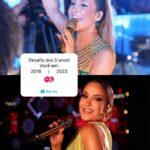 Claudia Leitte Instagram - Resolvi trazer a trend do story para o feed também, desafio dos 05 anos.. 2018/2023 🥰😍