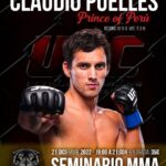 Claudio Puelles Instagram - El día 21 de diciembre de 2022 tendremos en #tbp al luchador de #UFC del peso ligero @claudio_puelles dando un seminario de 19:00 a 21:00 h #seminario #mma #peru #trainingcamp The BLACK Panther GYM