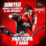 Claudio Puelles Instagram - Acompaña a @claudio_puelles en su pelea más importante del año. 🔥🥊 @uppercut.pe , @centralsportperu y @claudio_puelles “Prince of Peru”, te invitan a disfrutar de un agradable momento en @thecornerperu el día 12 de Noviembre. Podrán ver la pelea de Claudio junto a un rico piqueo, bebidas y un ambiente espectacular. 📺🍱🍺 ¿Cómo participar? 1️⃣ Comenta la publicación etiquetando a tu acompañante, con el hashtag #VamosClaudio 2️⃣ Comparte esta publicación en tus historias etiquetando las 3 cuentas. 3️⃣ Sigue a @uppercut.pe , @centralsportperu y a @claudio_puelles 4️⃣ El ganador y su acompañante debe de seguir las 3 cuentas. 🗓️ El ganador del sorteo se dará a conocer el día viernes 11 de noviembre. [Todo el #TeamUppercut estará presente] ¡Arriba Claudio, Arriba Perú! 💪🏽🇵🇪 #ClaudioPuelles #PrinceOfPeru #ArribaPeru #UFC281 #powerperuano #UppercutPeru #TeamUppercut #Uppercut