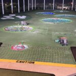 Claudio Puelles Instagram - Que buen día de playa, almorzar comida peruana, disparando rifle full automático por primera vez, top golf y cerrando con UFC 289 ✅ Miami, Florida