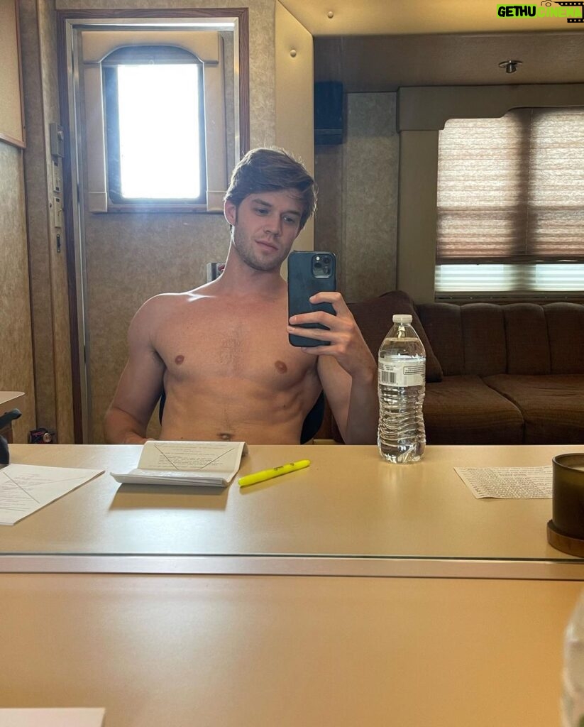 Colin Ford Instagram - Week 4 in Oklahoma 🤠 any idea what I’m shooting? 🎥 🎞