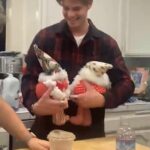 Colin Ford Instagram - Wishing you all a Merry Christmas 🎄🎁 Feeling very blessed this year while looking through this holiday photo dump and looking forward to what next year brings. Swipe to see Santa struggle to get his suit on 😂