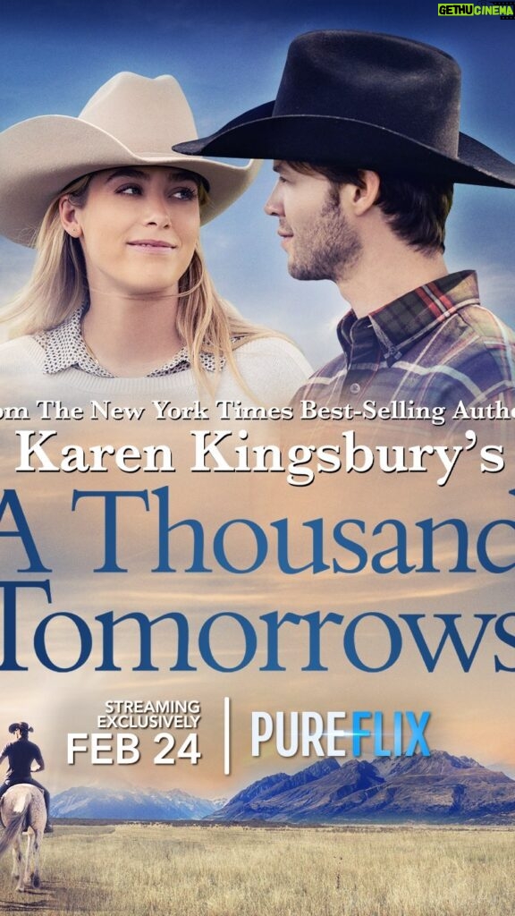 Colin Ford Instagram - From start to finish, working on “Karen Kingsbury’s A Thousand Tomorrows” has been a blessing. And today, I get to share the trailer with all of YOU! I was honored to bring Karen’s Cody Gunnar to life. It’s a story of transformation, love and sacrifice and I cannot wait to hear what you think! Watch the trailer and remember: the show airs, exclusively on Pure Flix, on February 24 📺