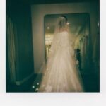 Connar Franklin Instagram - This from my first dress fitting shot by @huntermoreno 🥹 Stepping into @loho_bride felt like entering a fairytale. From the moment I walked in, @christynbaird & their team made every step of finding my dream dresses feel enchantingly effortless.. ✨💍( I had the @daniellefrankelstudio dresses on my Pinterest board for years, and I fell in love with the @eliesaabworld veil & instantly.)