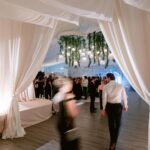 Connar Franklin Instagram – everything was perfect 🤍… my mom & @kaycha hand-sew every name onto those menus 🥹 they also painted and hand glued moss onto the piano but that will get its own moment. 

planning + event design @samkoma.world
photography  @josevilla
venue  @biltmoreestate
wedding publicist:  @beinspiredpr
florals @stellarosefloral
rentals + draping @whitedoorevent
tabletop rentals @curatedeventscharlotte
stationery @katewisemancreative
wedding dress @eliesaabbridal from @loho_bride
reception dresses @daniellefrankelstudio from @loho_bride 
rehearsal dress @alexiamariaofficial
bridal makeup @jentioseco
bridal hair  @flawlessairbrush
nails @tombachik
bridesmaid dresses  @verawangbride
groom’s tuxedo @tomford
touch up station: @rarebeauty 
groomsmen attire @generationtux
stone dress replica @stonewear_ceramics
wedding scent @snif.co
monogram art by celebrity tattoo artist @theghostkat
watercolor artist @alyssa_faye_simpson
stir sticks, napkins, matches, + water bottles @poppyjackshop
cake @biltmoreestate
photo booth @majesticbooths
dj @entertainofficial
videography @taylorthibeau
getaway car @coatscars