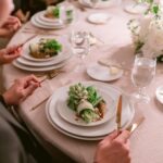 Connar Franklin Instagram – everything was perfect 🤍… my mom & @kaycha hand-sew every name onto those menus 🥹 they also painted and hand glued moss onto the piano but that will get its own moment. 

planning + event design @samkoma.world
photography  @josevilla
venue  @biltmoreestate
wedding publicist:  @beinspiredpr
florals @stellarosefloral
rentals + draping @whitedoorevent
tabletop rentals @curatedeventscharlotte
stationery @katewisemancreative
wedding dress @eliesaabbridal from @loho_bride
reception dresses @daniellefrankelstudio from @loho_bride 
rehearsal dress @alexiamariaofficial
bridal makeup @jentioseco
bridal hair  @flawlessairbrush
nails @tombachik
bridesmaid dresses  @verawangbride
groom’s tuxedo @tomford
touch up station: @rarebeauty 
groomsmen attire @generationtux
stone dress replica @stonewear_ceramics
wedding scent @snif.co
monogram art by celebrity tattoo artist @theghostkat
watercolor artist @alyssa_faye_simpson
stir sticks, napkins, matches, + water bottles @poppyjackshop
cake @biltmoreestate
photo booth @majesticbooths
dj @entertainofficial
videography @taylorthibeau
getaway car @coatscars