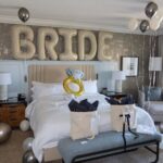 Connar Franklin Instagram – thank you @kneadssugar for the MOST stunning cake & @_luxballoonz_ for helping me turn @wamonarchbeach into bridal land  for @helenahahn 🤍 and of course @shopabbode for all our custom goodies😍