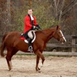 Connor Weil Instagram - The British are coming… 🇬🇧 Horseback Demo shot by @anderapictures Thank you Courtney and @seoulcreek Farm for the training and beautiful setting for this tape! #actor #demoreel #horsemanship #britishsoldier #calvary #typecast #idomyownstunts