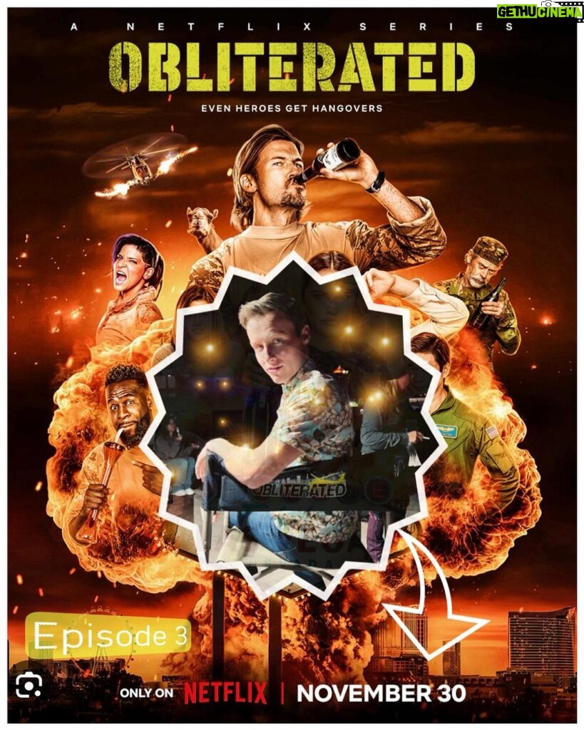Connor Weil Instagram - TOMORROW! New show #obliterated drops on @netflix! Yours truly will be in the opening of episode 3. @stewarttalentlosangeles @michaelabramsgroup_llc