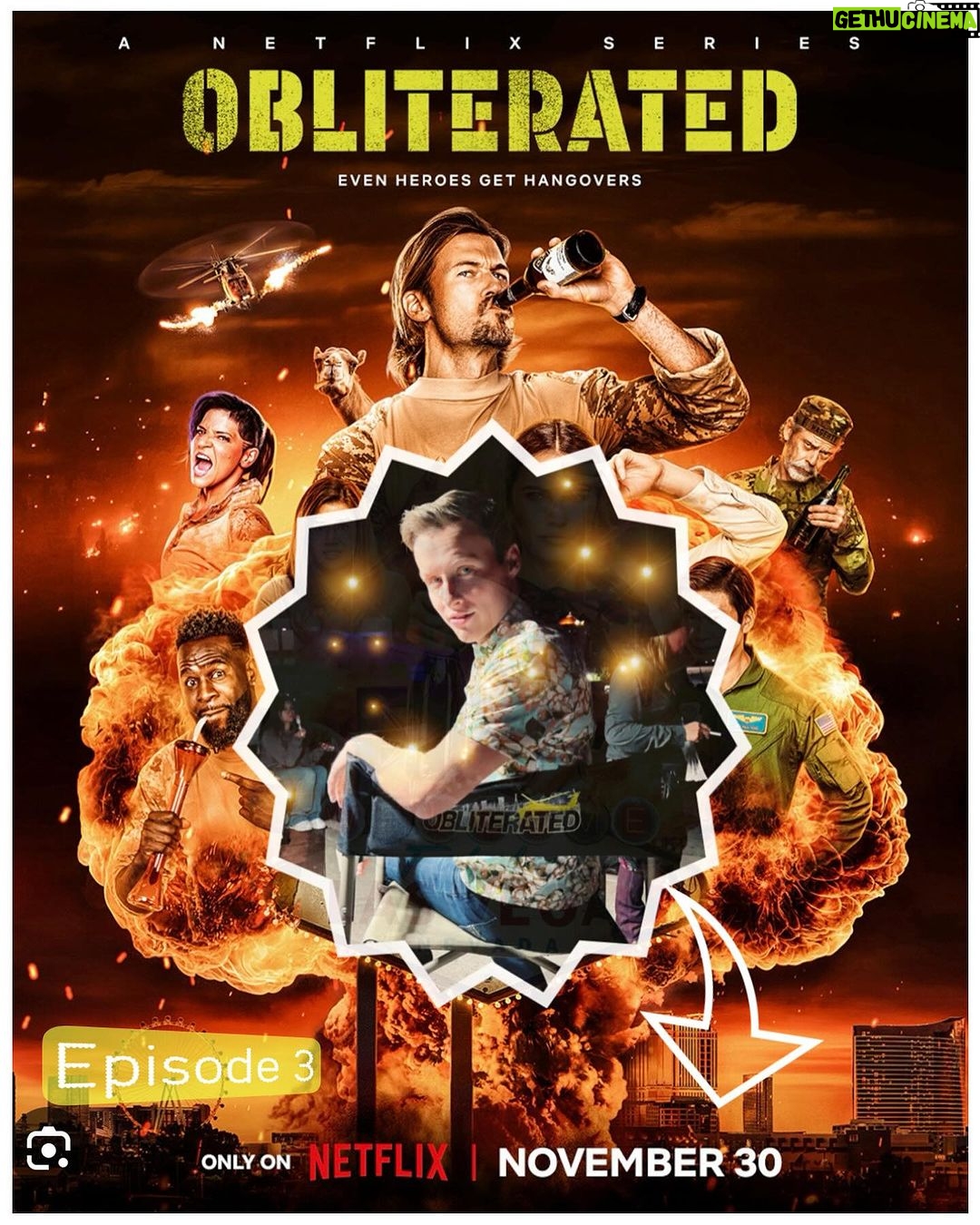 Connor Weil Instagram - Nothing like getting #obliterated on @netflix #episode3 #propstomakeup @joshuacalebhorton @michaelabramsgroup_llc @stewarttalentlosangeles
