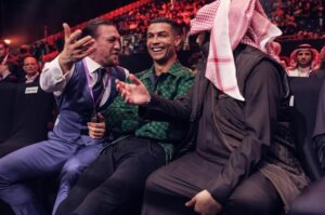 Conor McGregor Instagram - Legendary evening of Boxing in the Kingdom of Saudi Arabia! 🇸🇦👑 BIG ANNOUNCEMENTS COMING. @turkialalshik @cristiano