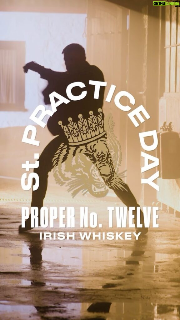 Conor McGregor Instagram - With St. Patrick’s Day right around the corner, our own @thenotoriousmma is here to remind you: “Practice Makes Proper”. Train hard, win big, and visit the link in our bio to get prepared. #StPracticeDay 🥃🍀 No Purchase Necessary. Ends 3/31. 50 US/DC only, 21+. See rules for more info. P12StPracticeDay2024.com