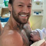 Conor McGregor Instagram - Another chunky healthy boy into the world. Dee you are my hero ❤️🙏