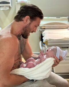 Conor McGregor Instagram - Another chunky healthy boy into the world. Dee you are my hero ❤️🙏