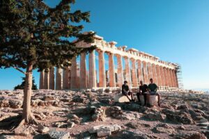 Constantine Markoulakis Instagram - Ακρόπολη, έρημη, σαν παλιά ελαιογραφία.