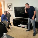 Craig Shoemaker Instagram - Showing my kids the phone I had when their age. No dropped calls, light & airy, user friendly. Our upgrade? A longer string. 2 more shows tonight @comedycastlemi Detroit, head home tomorrow, then take these 2 ride or dies to the desert, where I have shows @marvynsmagictheater La Quinta Weds night. (First show sold out, 2nd almost) Next I show the kids how to play kick the can, crack the whip, and burn bugs with a magnifying glass. You all have any more to add? #oldschool #family #fun #laughter #comedy #laughoutlove #lovemyfamily #singledad #standupcomedy #thelovemaster