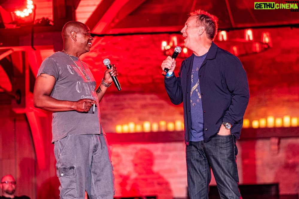 Craig Shoemaker Instagram - #tbt #throwbackthursday last yr, Yellow Springs Ohio, performing in Chappelle’s corn field. Nothin like making a legend laugh. Epic 2 day hang. I’m back in his area Sat Nov 4, a triple headliner show w/ @jimmyshubert @marylynnrajskub @hobartarena in Troy Ohio, outside of Dayton. Charity event for the Shriners. Not sayin’, but Chappelle is off that weekend, lives close by. Hmmm. 🤔🤔 1 thing that won’t be a surprise- a huge night of laughs. If you’re too far, tell an Ohio friend! Hours of gut grabbing laughter. Nothing extra for ab workout. You’re welcome. Craigshoemaker.com for tix. #davechappelle #ohio #laughfest #laughteristhebestmedicine #standupcomedy #funny #laughterheals #helpspreadtheword Yellow Springs, Ohio