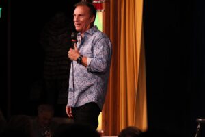 Craig Shoemaker Instagram - @comedyandmagicclub 

Last night, another one of those comedy sets where it feels like pure bliss, as if all in the room are ONE.

At the end, I felt like we had the world’s answer. If we could just cut & paste that room around the globe - the positive power of possibility would be transformative, transcendent and transmuted, bringing us into a community of peace, prosperity & promise. 

This 2 hour space in time was the perfect symphony, audience & comic in prefect sync. Nice work tubas.  Percussion - you hit every beat.  Triangle? That was an amazing solo.  You can now move onto rectangle now. Congrats. 

Kudos to all in attendance. You brought it.  No one checking I-Pads, I-Phones, I-Watches.  We canceled self obsession. No I, just WE.  No mass media, social media =
no FEAR.  Just joy. 

It goes to show you that life goes on when we stay still. We made our own stories; mindful, present and true. 

Comedians have no insidious agenda.  No corporation sponsors us. It’s done with authentic intent - to make you LAUGH.  Forget influence outside, be with our influence INSIDE. 

Thank u Hermosa. And @vondecarlo - your divine flow of funny was absolute delight. 

Next is @port_charlotte @visanirestaurant @comedyzone.  You have a high bar to meet.  You can do it!  Just no kazoos. 

#standupcomedy #laughingisspiritual #laughteristhebestmedicine #oneness #consciousness #love #light #levity #thelovemaster #funnyisfun