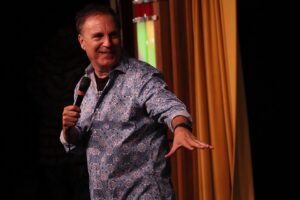 Craig Shoemaker Instagram - @comedyandmagicclub 

Last night, another one of those comedy sets where it feels like pure bliss, as if all in the room are ONE.

At the end, I felt like we had the world’s answer. If we could just cut & paste that room around the globe - the positive power of possibility would be transformative, transcendent and transmuted, bringing us into a community of peace, prosperity & promise. 

This 2 hour space in time was the perfect symphony, audience & comic in prefect sync. Nice work tubas.  Percussion - you hit every beat.  Triangle? That was an amazing solo.  You can now move onto rectangle now. Congrats. 

Kudos to all in attendance. You brought it.  No one checking I-Pads, I-Phones, I-Watches.  We canceled self obsession. No I, just WE.  No mass media, social media =
no FEAR.  Just joy. 

It goes to show you that life goes on when we stay still. We made our own stories; mindful, present and true. 

Comedians have no insidious agenda.  No corporation sponsors us. It’s done with authentic intent - to make you LAUGH.  Forget influence outside, be with our influence INSIDE. 

Thank u Hermosa. And @vondecarlo - your divine flow of funny was absolute delight. 

Next is @port_charlotte @visanirestaurant @comedyzone.  You have a high bar to meet.  You can do it!  Just no kazoos. 

#standupcomedy #laughingisspiritual #laughteristhebestmedicine #oneness #consciousness #love #light #levity #thelovemaster #funnyisfun