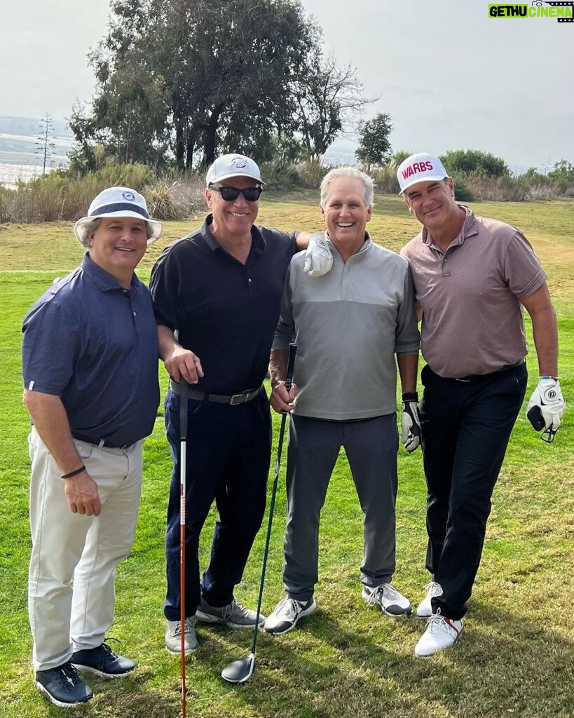 Craig Shoemaker Instagram - Rare time off for all of us, and had a fun hang, while attempting to hit a small, stationary white ball as few times as possible. Jimmy, @gnhsurf @paddywarbucks = perfect company. Laughs aplenty. Happy New Year, everybody. Surround yourself with good friends & family. #friends #laughter #fun #golf #showbusiness