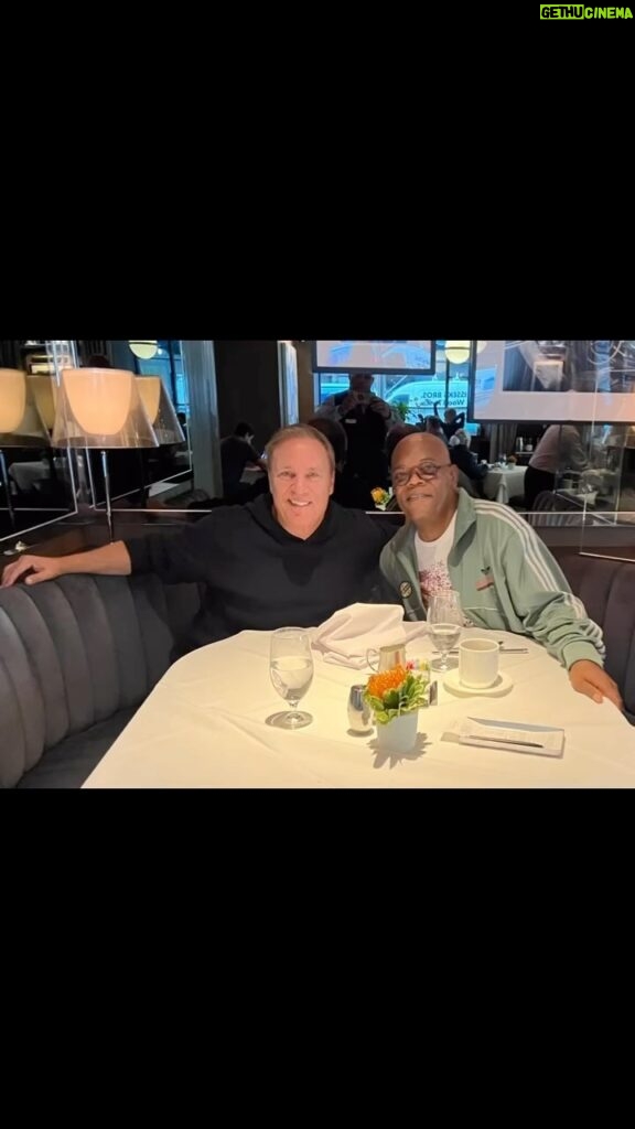 Craig Shoemaker Instagram - Happy birthday to a true GOAT @samuelljackson Can you think of anyone (maybe H Ford) who’s been in more huge films? Great actor, but most important- funny, and good people. #samuelljackson #happybirthday #goat #oldfriends #icon