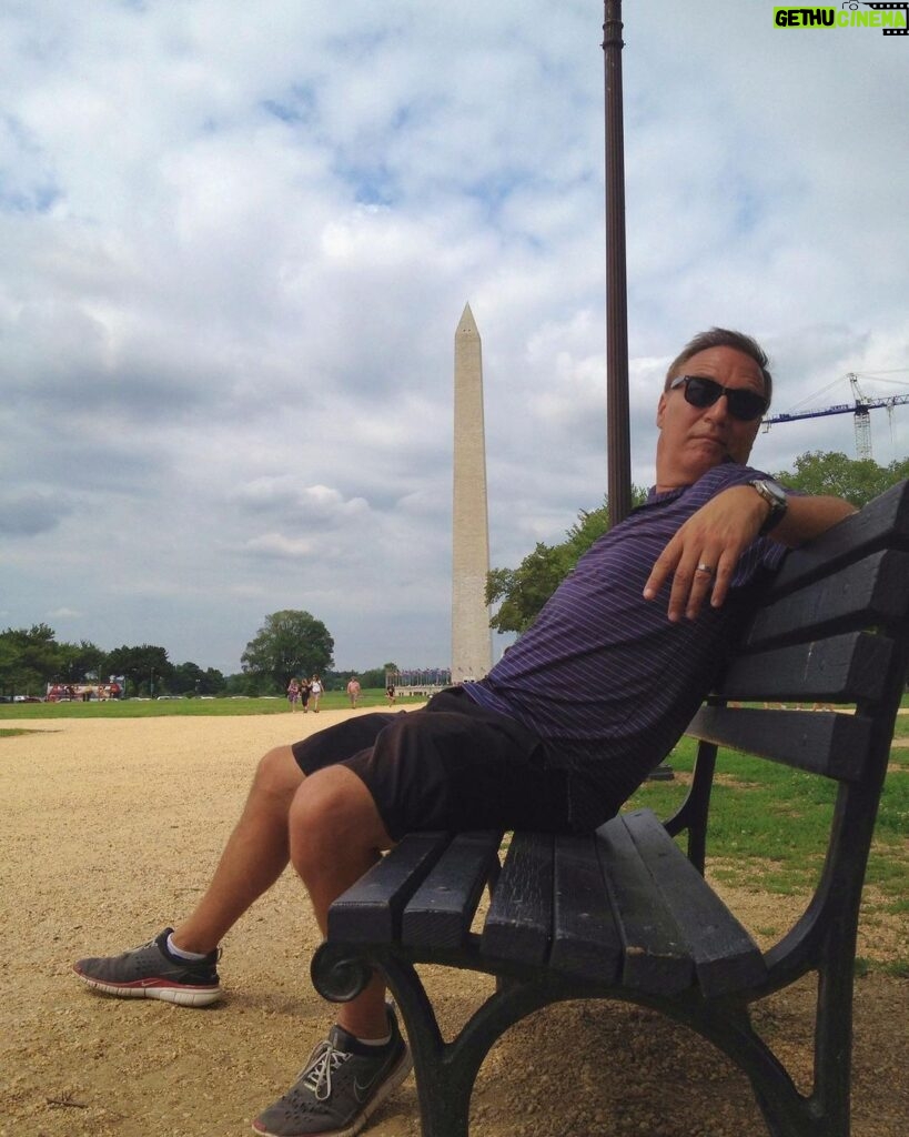 Craig Shoemaker Instagram - In DC this wknd, doing a hybrid corporate gig, speaking about #winningwithlaughter, as well as bringing the laughter medicine by performing standup. Hit my website if you want to book me for your event. Haven’t been to our nation’s capital in a few years, but you can see that back then I was happy to be here. 🤪😜🍆 #tbt #throwbackthursday #play #fun #monument #lovemaster #nevergrowup #dickjokes Washington D.C.