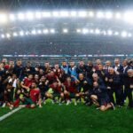 Cristiano Ronaldo Instagram - Estamos no EURO 2024!💪🏼🇵🇹 Muito feliz por ajudar Portugal a atingir mais uma fase final de uma grande competição. Um agradecimento especial à Federação Portuguesa de Futebol e aos adeptos que estiverem presentes no estádio pela bonita homenagem!🙌🏼🇵🇹