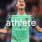 Cristiano Ronaldo Instagram - Grateful to be honored as the most searched athlete in @google history. Check out the film at g.co/25YearsinSearch. 🎯 #YearInSearch