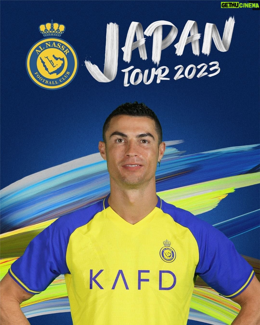 Cristiano Ronaldo Instagram - For the first time in seven years, I am in Japan, where I have visited many times for my partner MTG. July 25th – Al-Nassr vs PSG July 27th – Al-Nassr vs Inter I’m looking forward to play these two exciting matches and to perfom in my best condition, I am preparing with SIXPAD. I am here, Osaka! #SIXPAD #アルナスル来日2023 #AlNassrJapanTour2023 @nsr_japan_tour