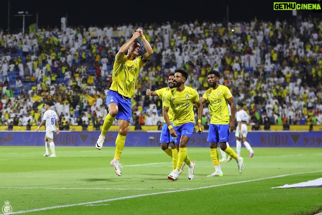 Cristiano Ronaldo Instagram - Another incredible team effort - letβs go @alnassr ππ